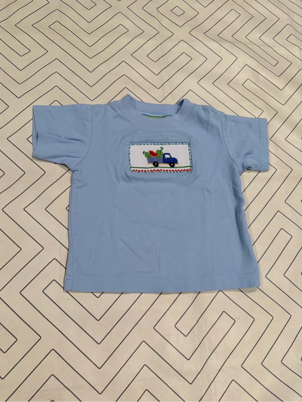 Velani Classics Smocked Watermelon Truck Top